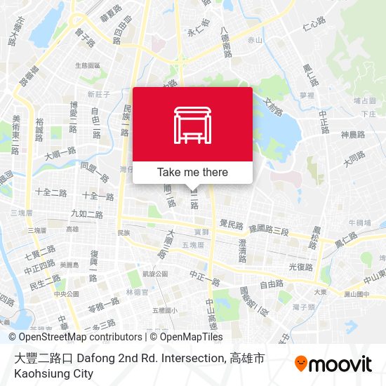 大豐二路口 Dafong 2nd Rd. Intersection地圖