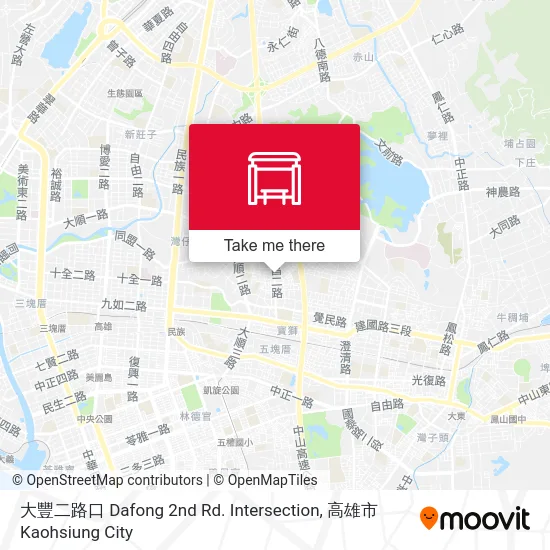 大豐二路口 Dafong 2nd Rd. Intersection地圖
