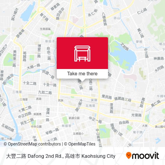 大豐二路 Dafong 2nd Rd. map