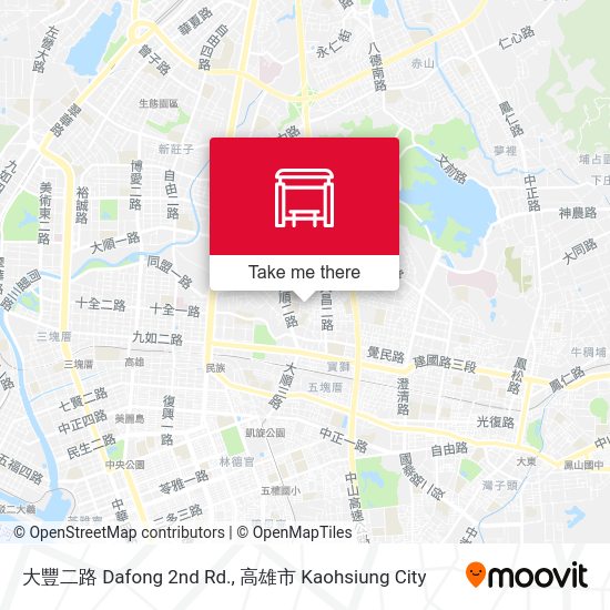 大豐二路 Dafong 2nd Rd. map