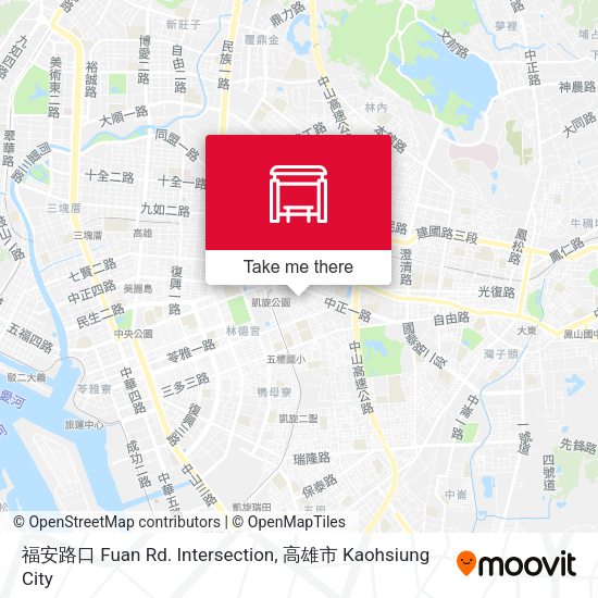 福安路口 Fuan Rd. Intersection地圖