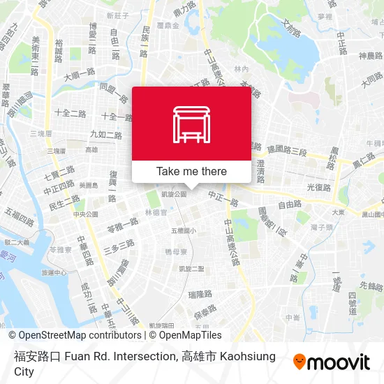 福安路口 Fuan Rd. Intersection地圖