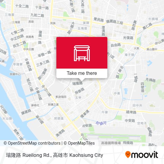 瑞隆路 Rueilong Rd. map