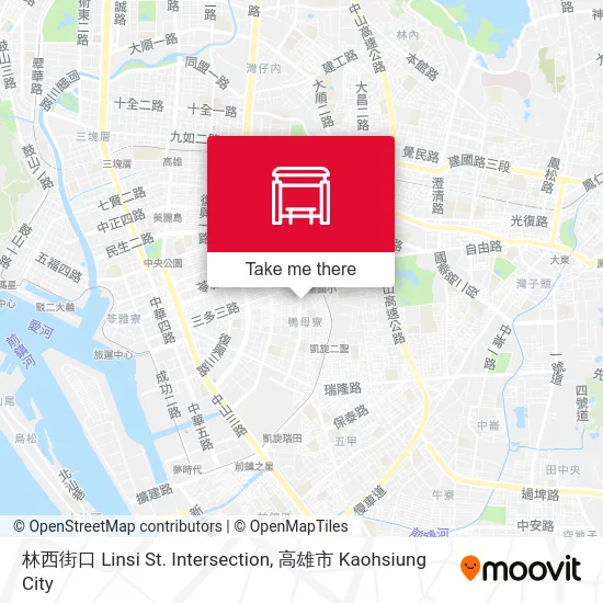 林西街口 Linsi St. Intersection map