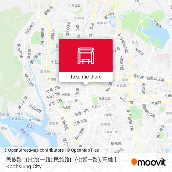 民族路口(七賢一路) 民族路口(七賢一路) map