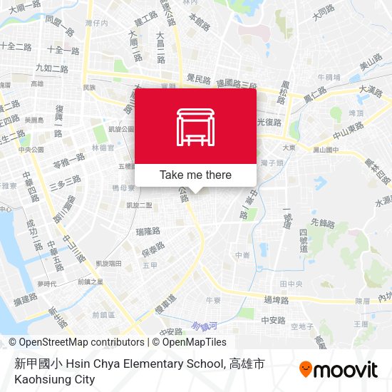 新甲國小 Hsin  Chya  Elementary School地圖