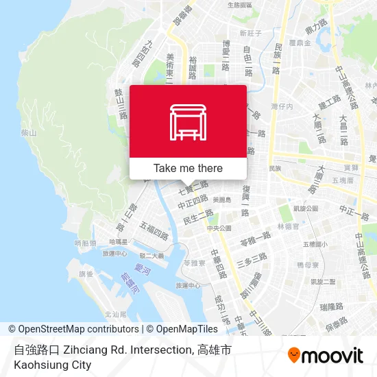 自強路口 Zihciang Rd. Intersection地圖
