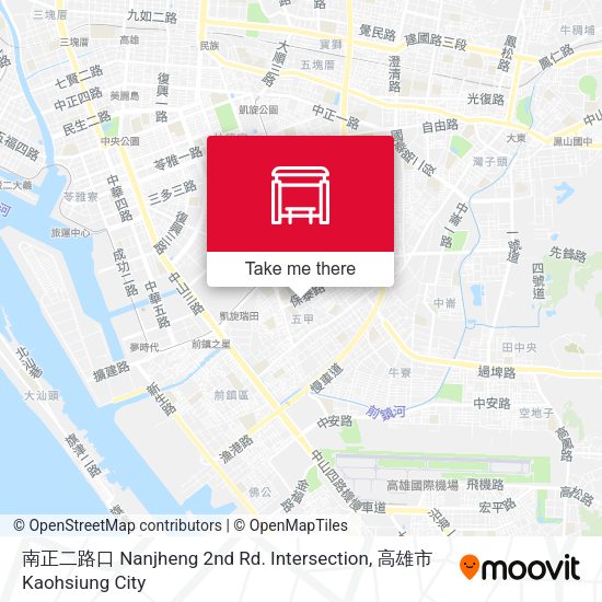 南正二路口 Nanjheng 2nd Rd. Intersection map