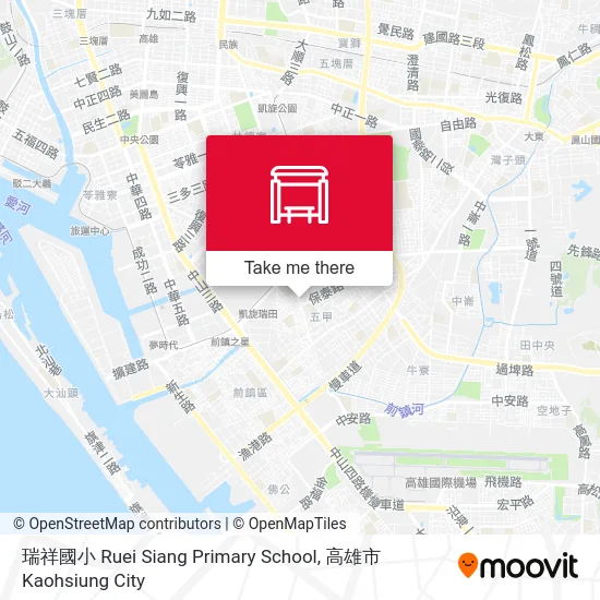 瑞祥國小 Ruei Siang Primary School地圖