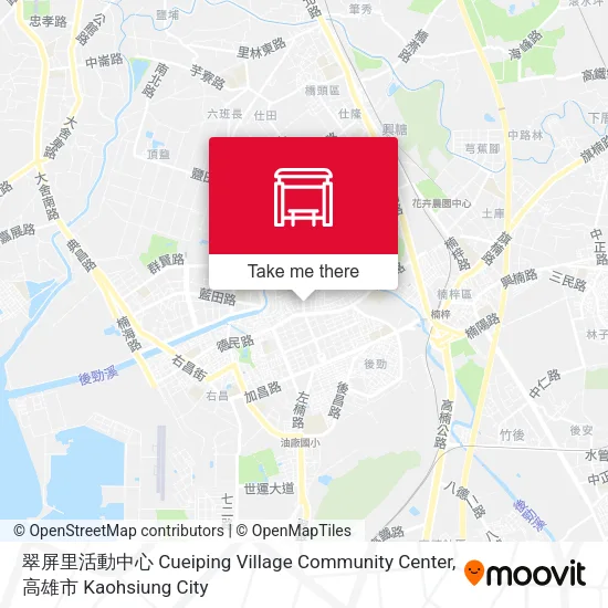 翠屏里活動中心 Cueiping Village Community Center地圖