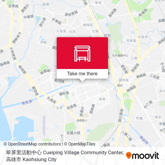 翠屏里活動中心 Cueiping Village Community Center地圖