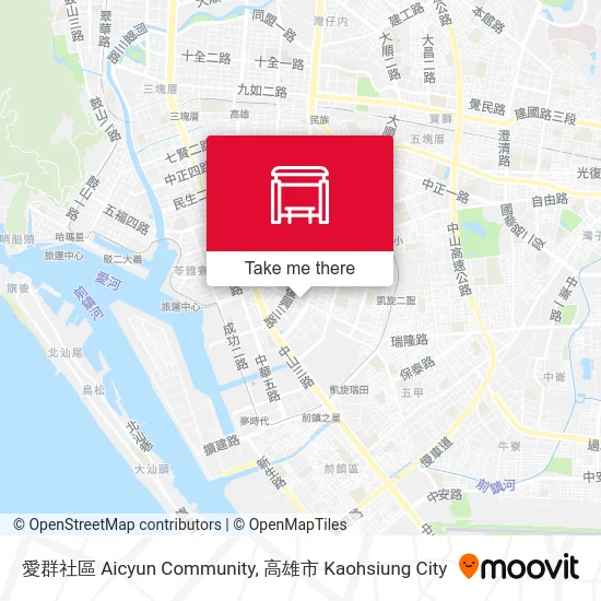 愛群社區 Aicyun Community map