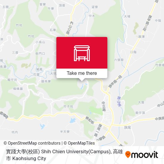 實踐大學(校區) Shih Chien University(Campus) map