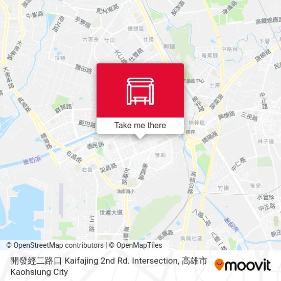 開發經二路口 Kaifajing 2nd Rd. Intersection地圖