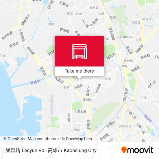 樂群路 Lecyun Rd. map