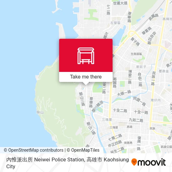 內惟派出所 Neiwei Police Station地圖