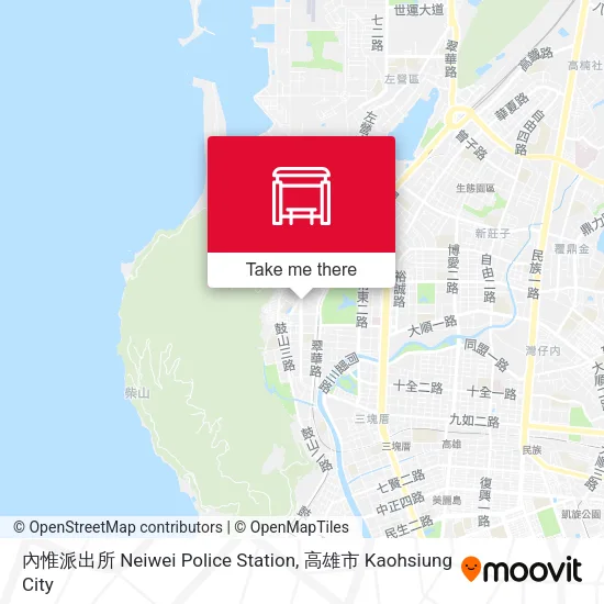 內惟派出所 Neiwei Police Station地圖