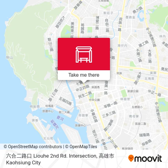 六合二路口 Liouhe 2nd Rd. Intersection map
