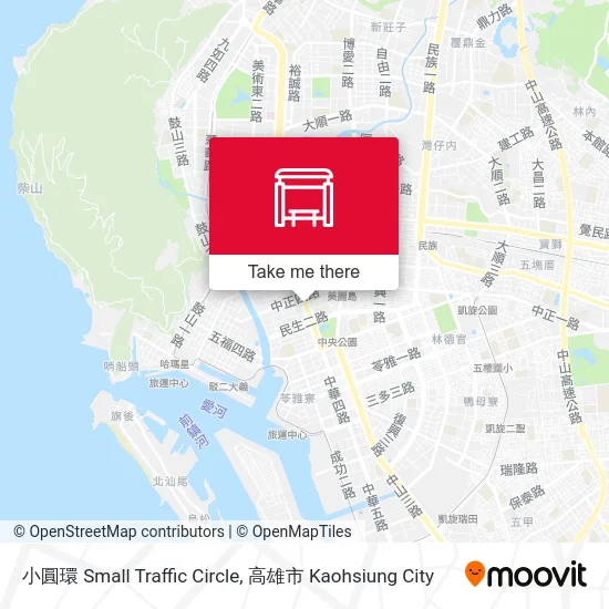 小圓環 Small Traffic Circle map