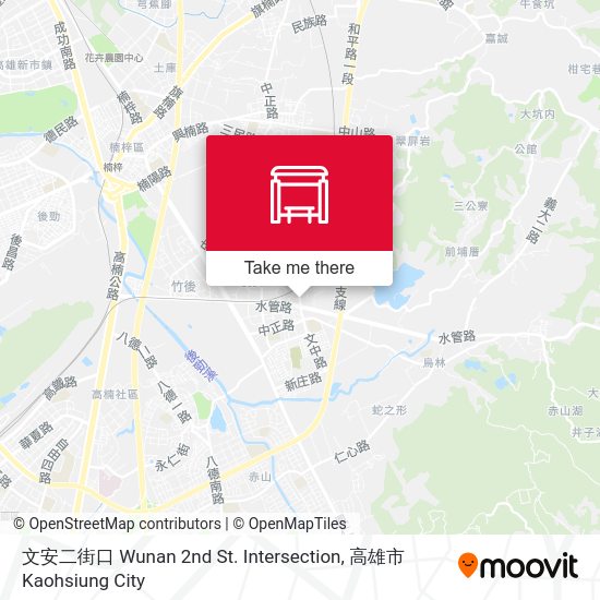 文安二街口 Wunan 2nd St. Intersection地圖