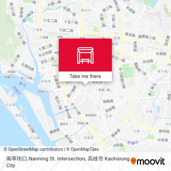 南寧街口 Nanning St. Intersection地圖