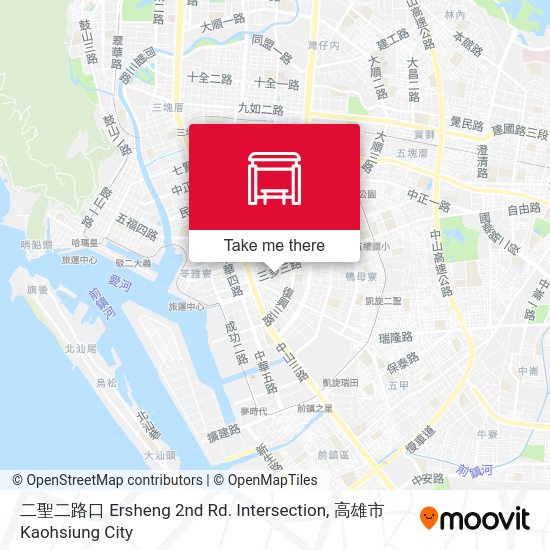 二聖二路口 Ersheng 2nd Rd. Intersection map