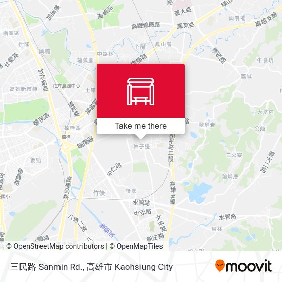 三民路 Sanmin Rd.地圖