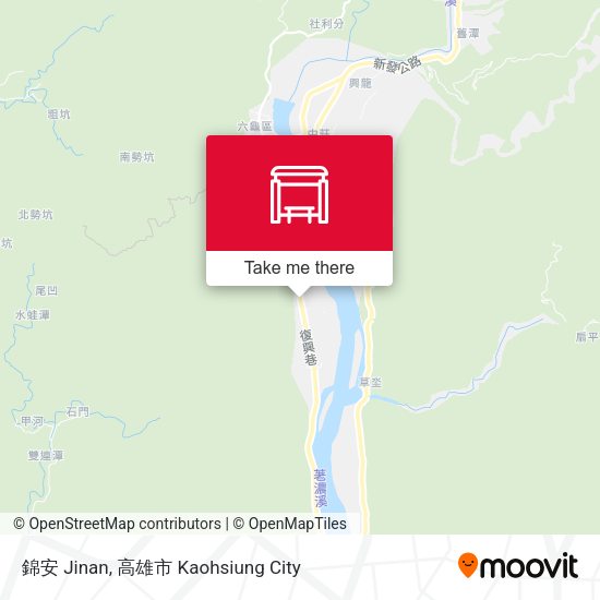 錦安 Jinan map