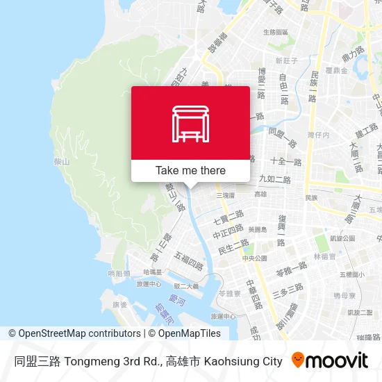 同盟三路 Tongmeng 3rd Rd.地圖