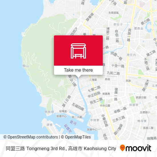 同盟三路 Tongmeng 3rd Rd.地圖
