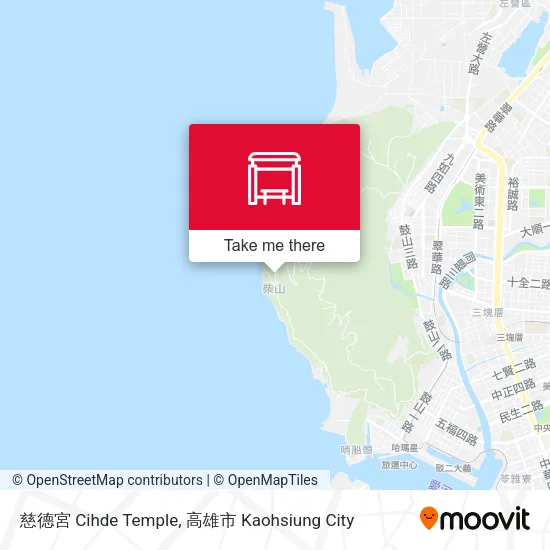 慈德宮 Cihde Temple map