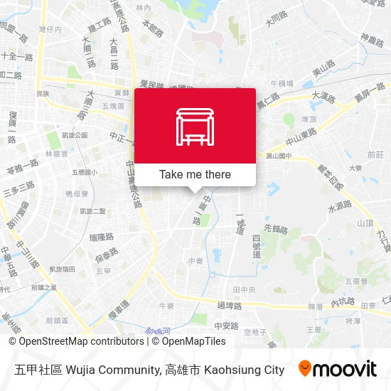 五甲社區 Wujia Community map