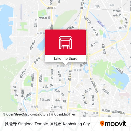 興隆寺 Singlong Temple map