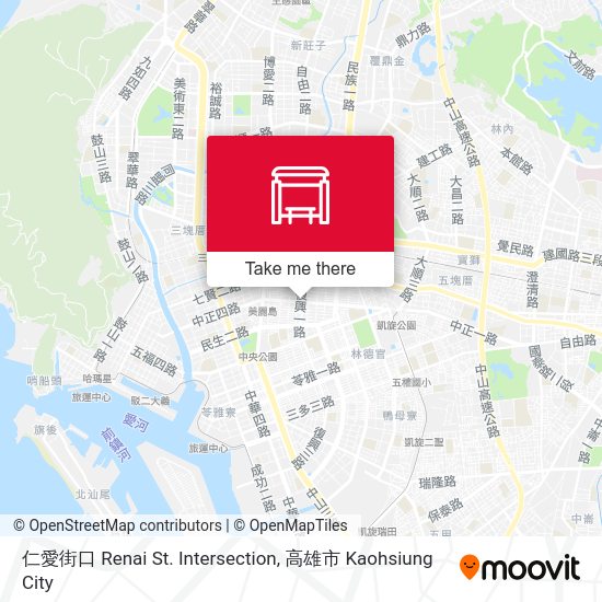 仁愛街口 Renai St. Intersection map