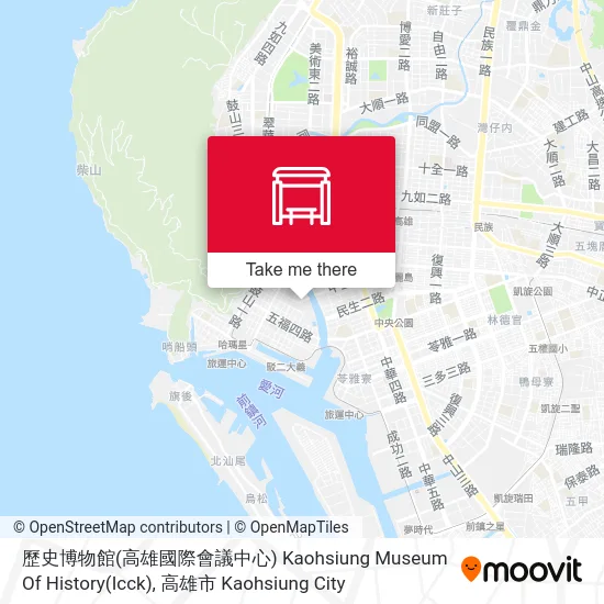 歷史博物館(高雄國際會議中心) Kaohsiung Museum Of History(Icck)地圖
