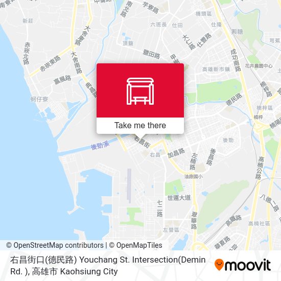 右昌街口(德民路) Youchang St. Intersection(Demin Rd. ) map