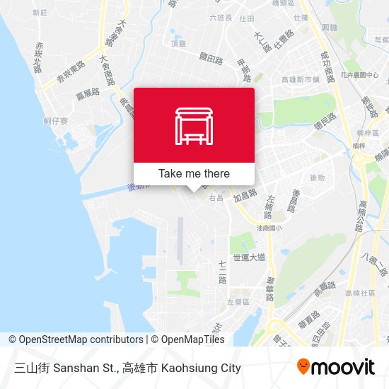 三山街 Sanshan St.地圖