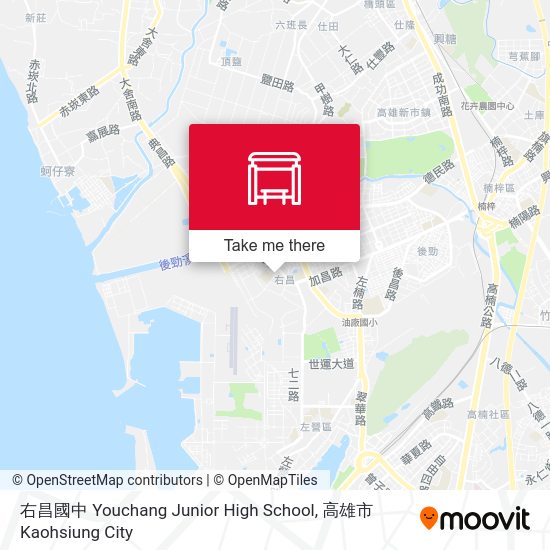 右昌國中 Youchang Junior High School地圖