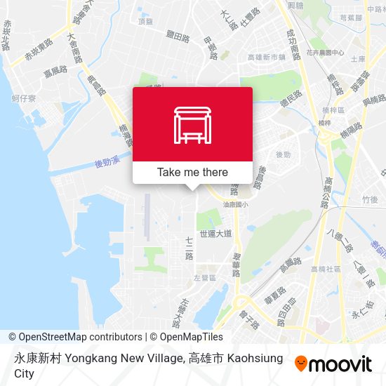 永康新村 Yongkang New Village地圖