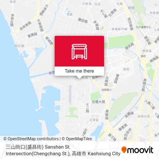 三山街口(盛昌街) Sanshan St. Intersection(Chengchang St.) map