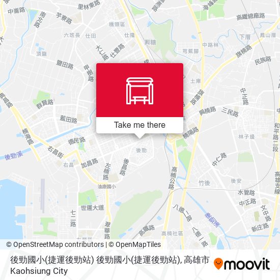 後勁國小(捷運後勁站) 後勁國小(捷運後勁站) map