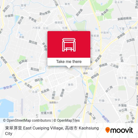 東翠屏里 East Cueiping Village地圖