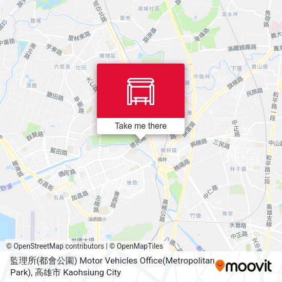 監理所(都會公園) Motor Vehicles Office(Metropolitan Park) map
