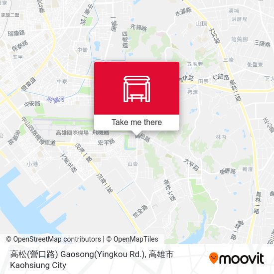 高松(營口路) Gaosong(Yingkou Rd.)地圖