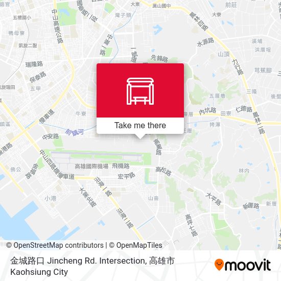 金城路口 Jincheng Rd. Intersection map