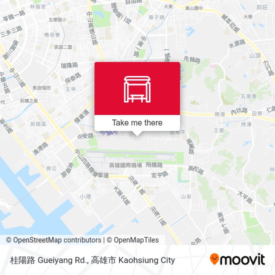桂陽路 Gueiyang Rd. map