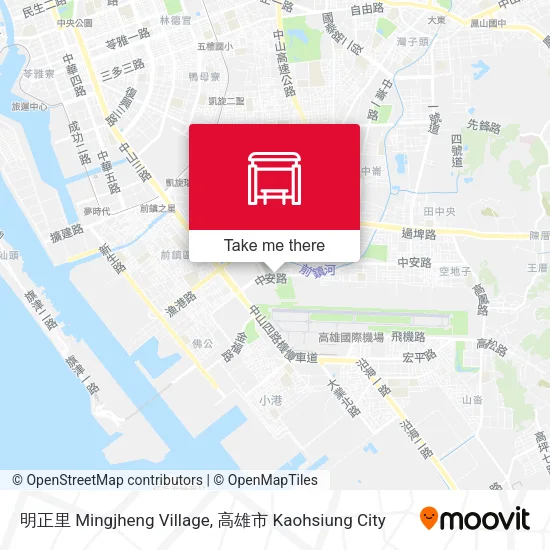 明正里 Mingjheng Village地圖