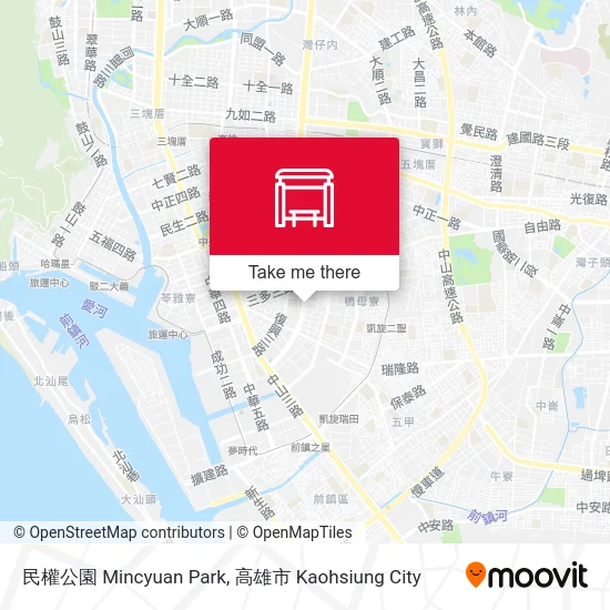 民權公園 Mincyuan Park地圖