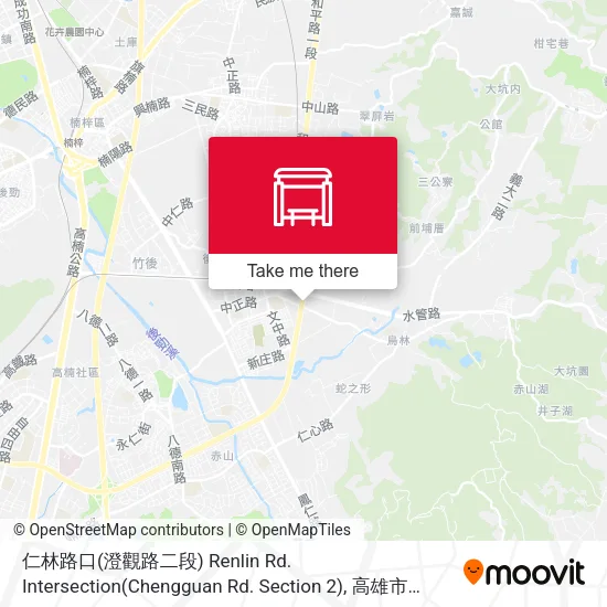 仁林路口(澄觀路二段) Renlin Rd. Intersection(Chengguan Rd. Section 2)地圖