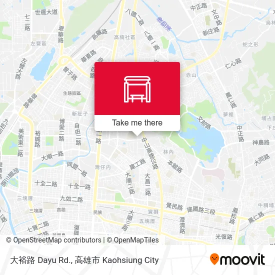 大裕路 Dayu Rd. map